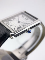 Cartier Tank Solo XL Stainless Steel Silver Dial 31mm Automatic Men’s W5200027