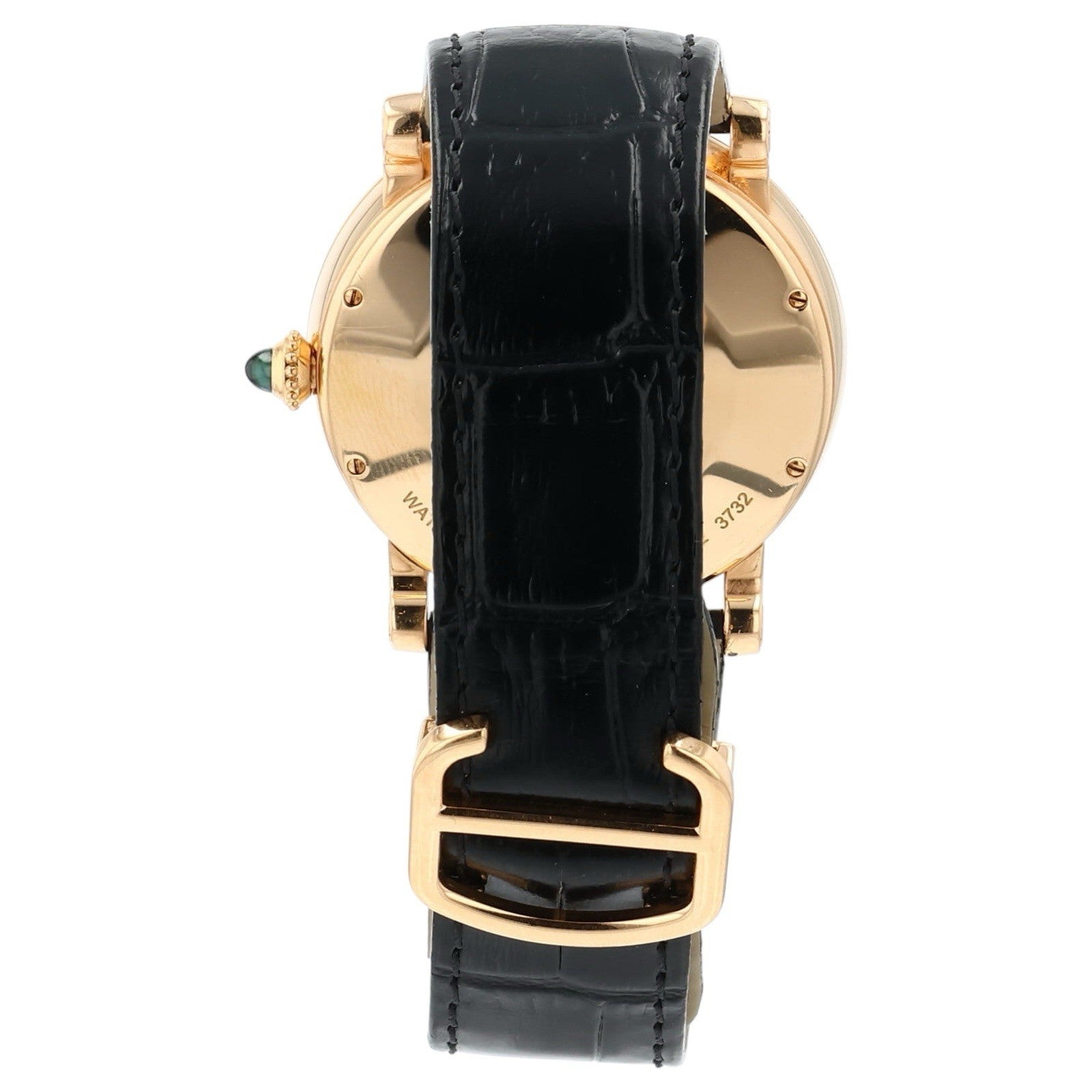 Cartier Rotonde de Cartier 18k Rose Gold Silver Dial 40mm Men's Watch W1556252