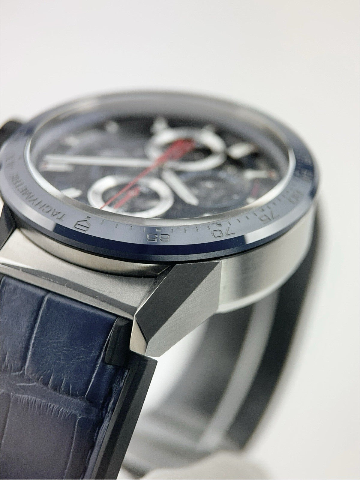 Tag Heuer Carrera Stainless Steel Blue Dial 43mm Automatic Men’s Watch CAR201T