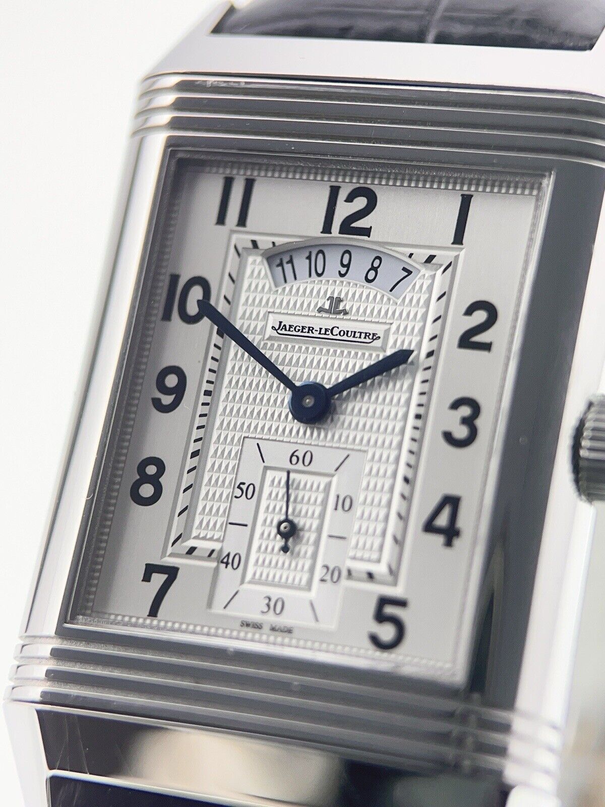 Jaeger LeCoultre Grande Reverso Steel Silver Dial 30x48 Manual Men's Q3748421