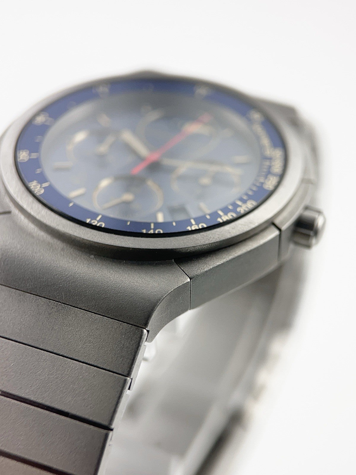 IWC Porsche Titanium Blue Dial 3742