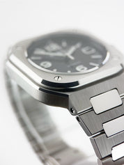 Bell & Ross Stainless Steel Black Dial 40mm Automatic Men's Watch BR05