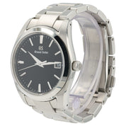 Grand Seiko Heritage Collection Black Dial Steel 37mm Quartz Mens Watch SBGX261G