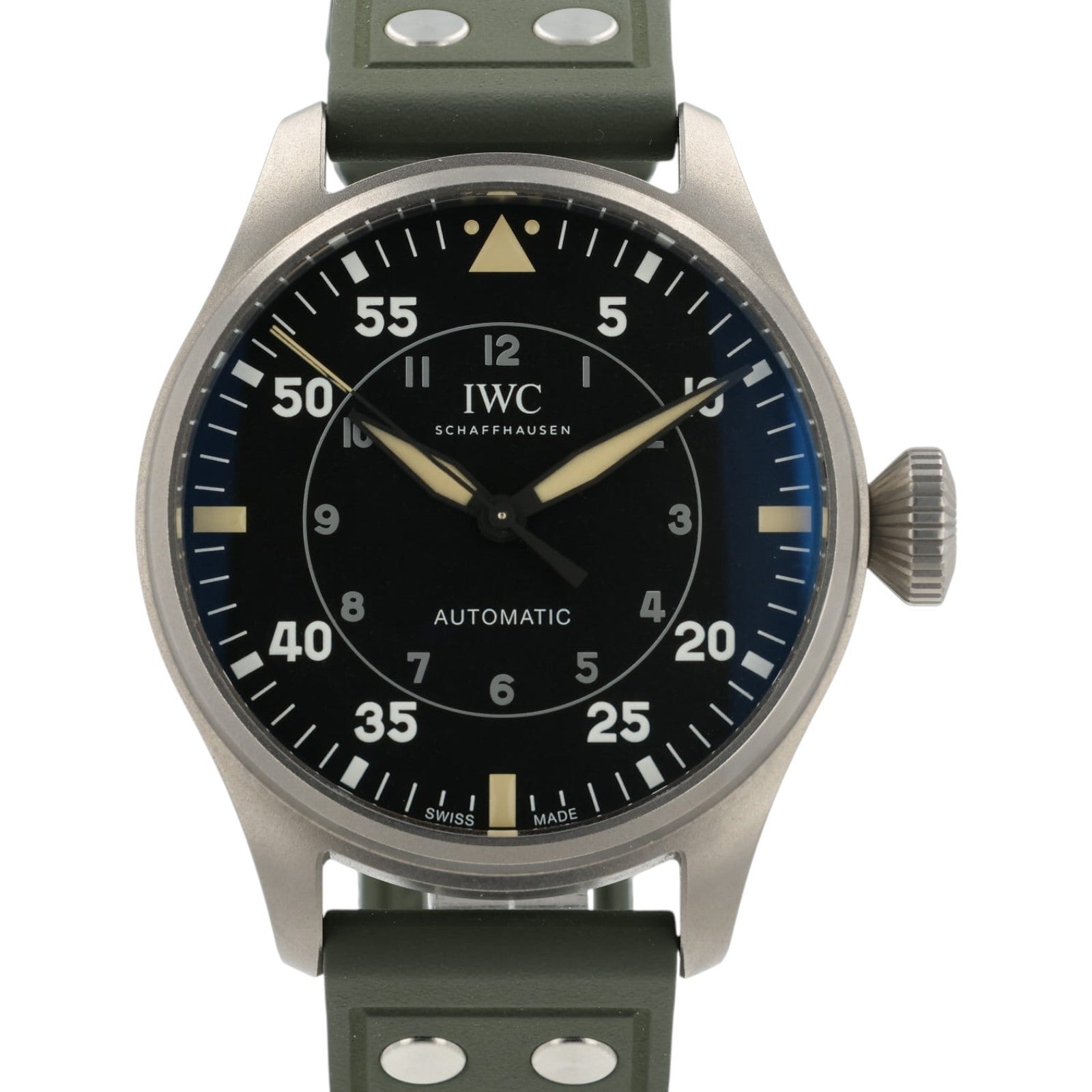 IWC Big Pilot Spitfire Black Dial Titanium 43mm Automatic Mens Watch IW329701