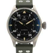 IWC Big Pilot Spitfire Black Dial Titanium 43mm Automatic Mens Watch IW329701