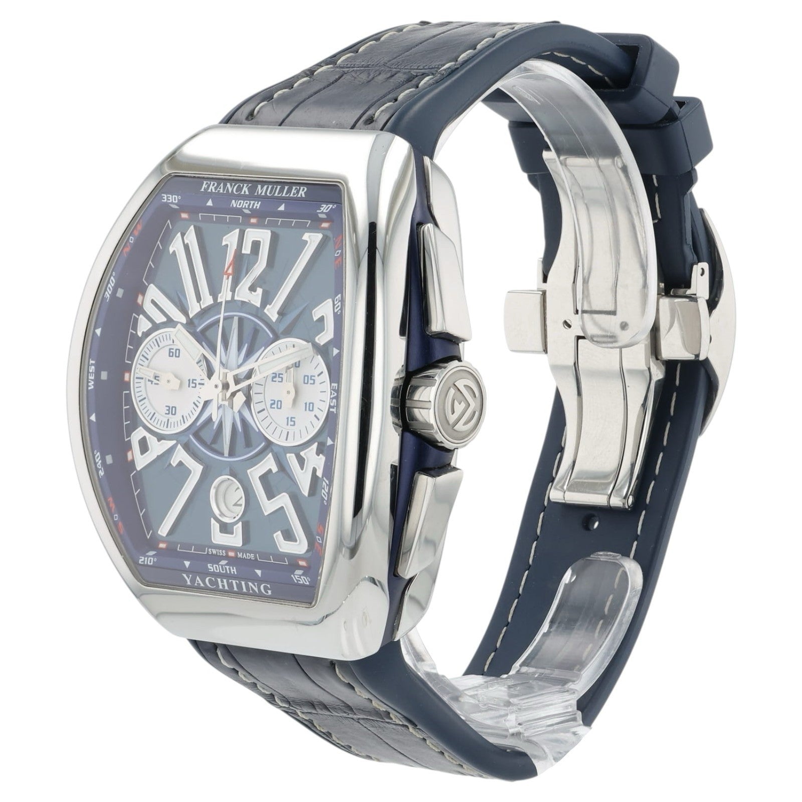 Franck Muller Vanguard Blue Stainless Steel 44mm Automatic Men’s Watch V45CCDT