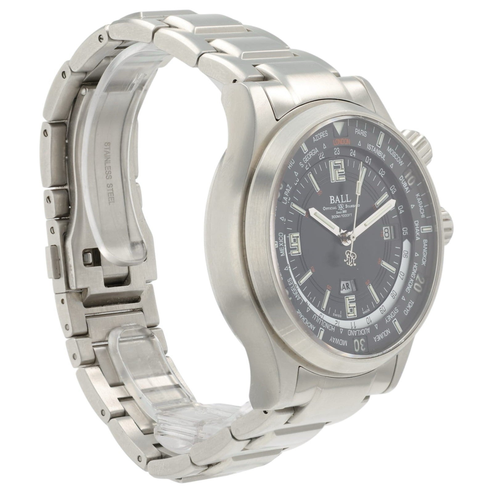 Ball Engineer Master II Black Dial Stainless Steel 45mm Automatic Men’s DG2022A