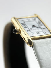 Vintage Cartier Tank Normale 18k Yellow Gold Manual Wind Women’s Watch