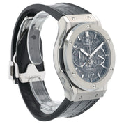 Hublot Classic Fusion Titanium Skeleton Dial 45mm Automatic Mens 525.NX.0170.LR