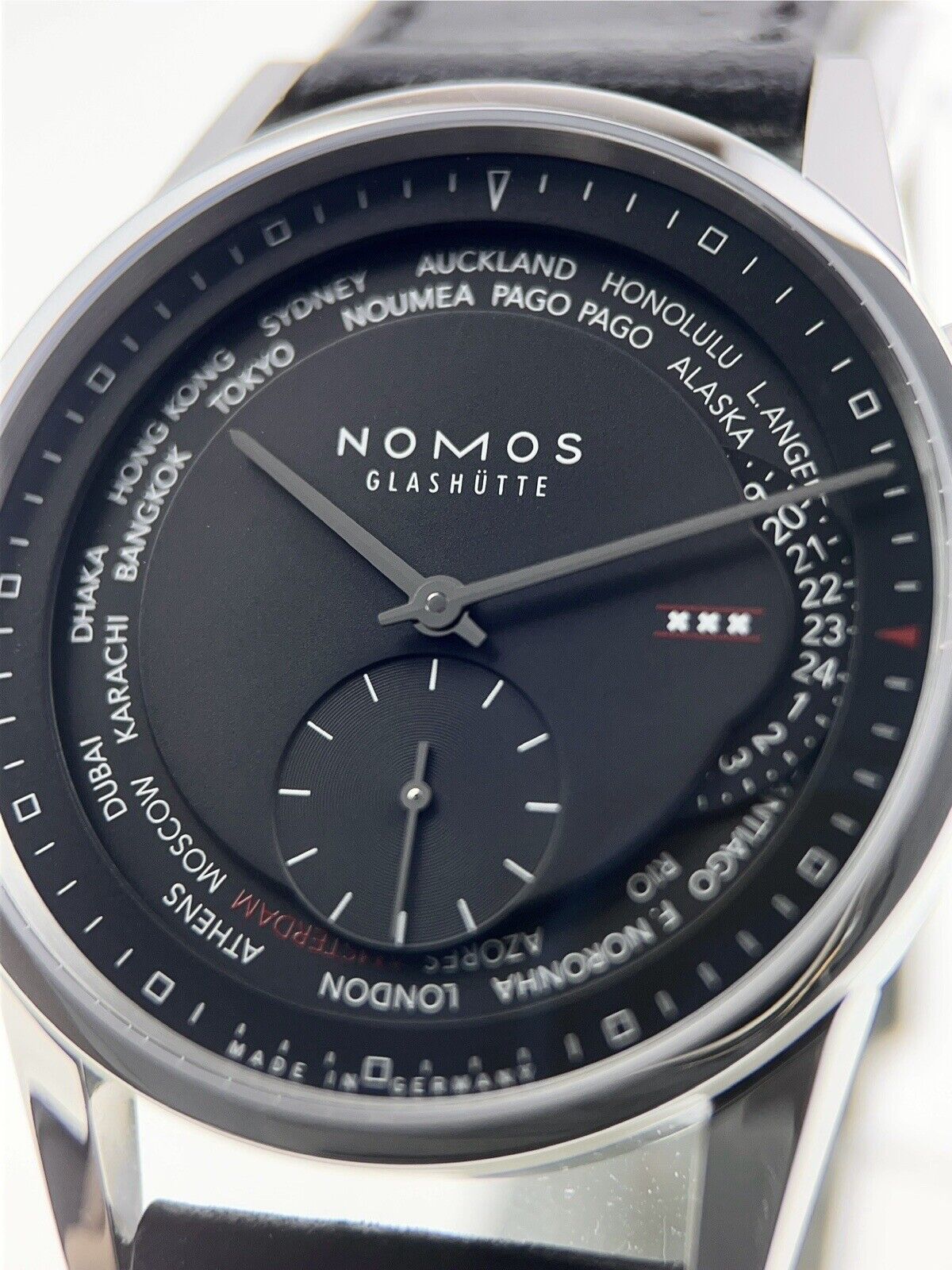 Nomos Amsterdam Edition Steel 40mm Automatic Men’s Watch 805.S21 - Box/Papers