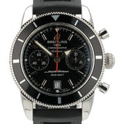 Breitling SuperOcean Black Dial Stainless Steel 44mm Automatic Men’s Watch A2337
