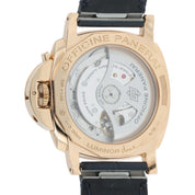 Panerai Luminor Champagne Dial 18k Red Gold 38mm Automatic Men’s Watch PAM00756