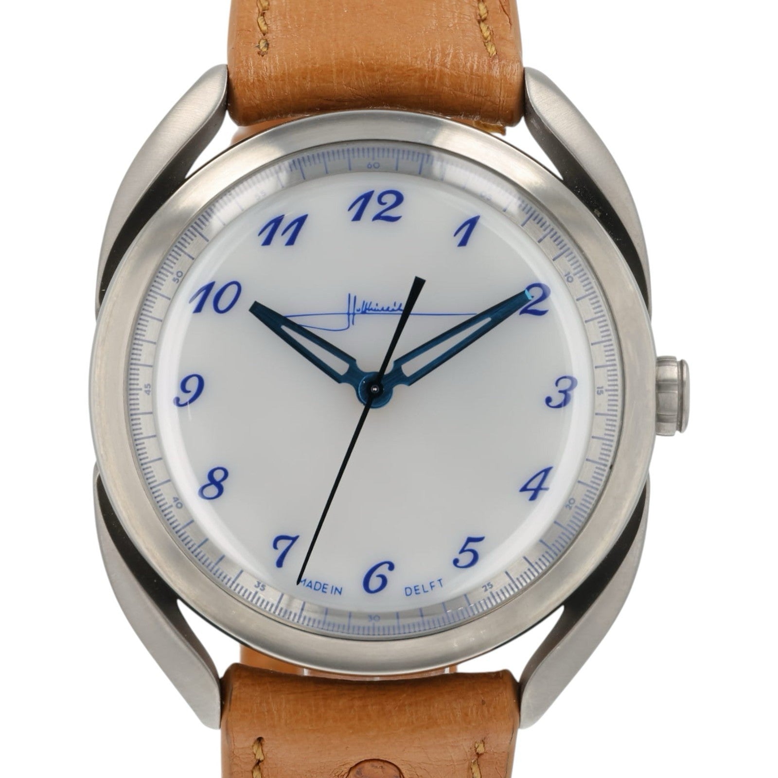 Holthinrichs Delft Blue White Dial Titanium 46mm Automatic Men’s Watch 25131