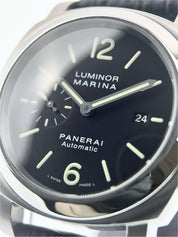 Panerai Luminor Stainless Steel Black Dial 44mm Automatic Men's Watch PAM00299