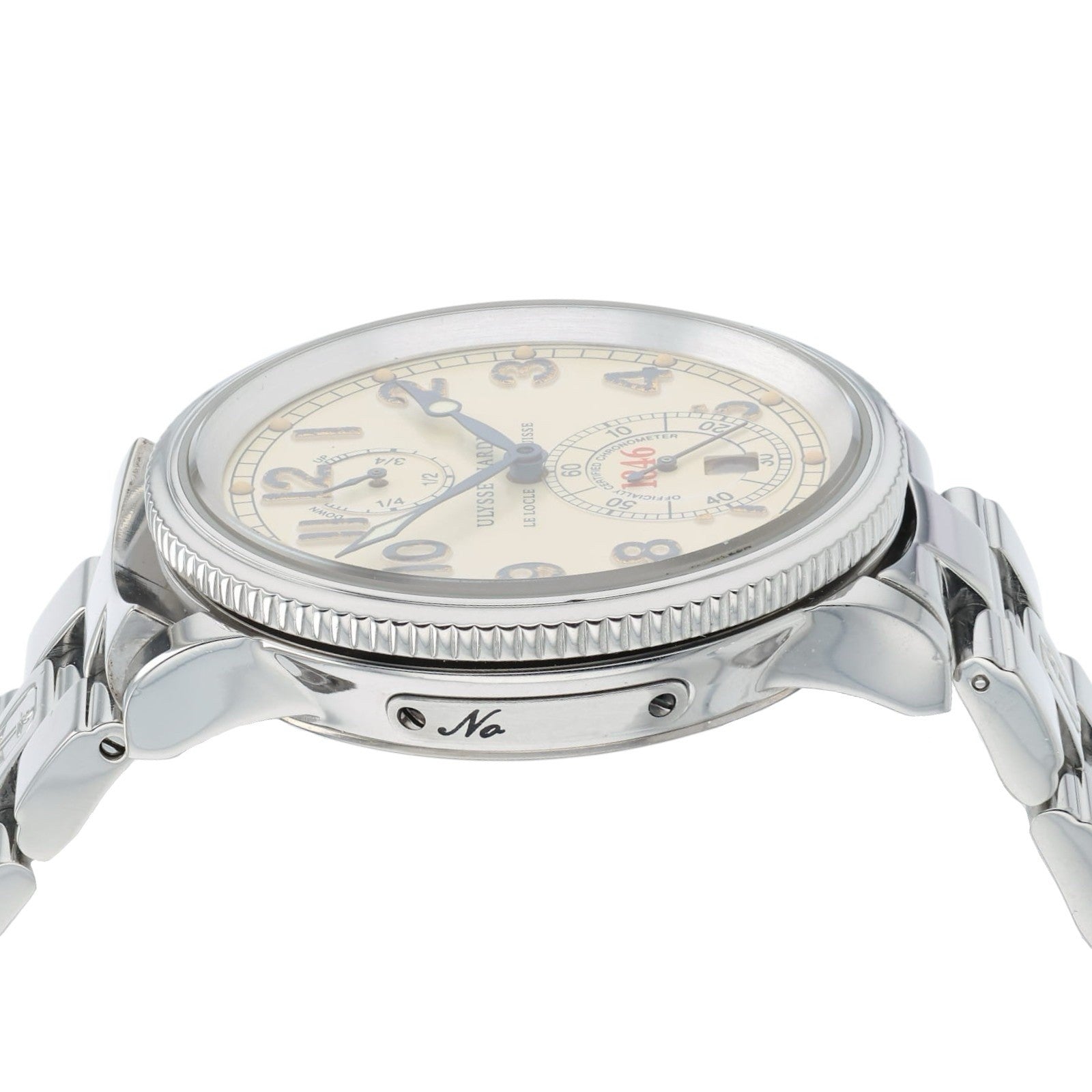 Ulysse Nardin Marine Silver Dial Stainless Steel 38mm Automatic Men’s 263-22