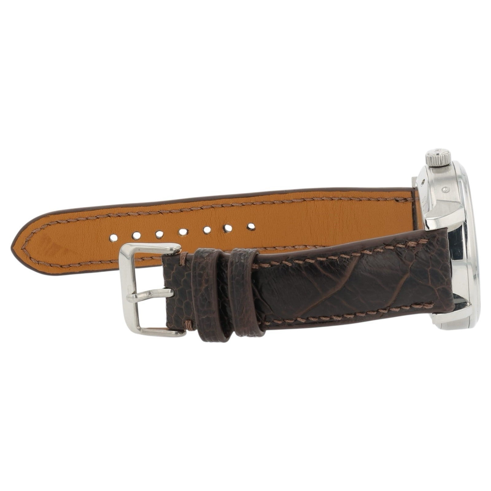 Glashutte Original PanoMaticLunar Steel Silver Dial 40mm Mens 1-90-02-42-32-66