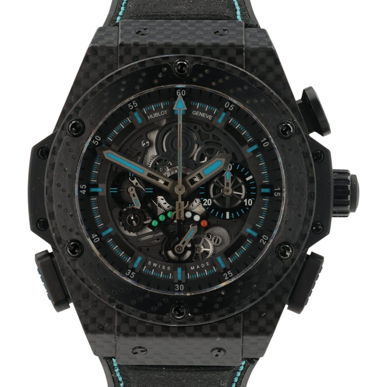 Hublot King Power F1 Black Dial Carbon 48mm Automatic Men's 719.QM.1729.NR.FAD11