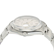 Rolex Date Silver Dial Stainless Steel 34mm Automatic Movement Mens Watch 15000