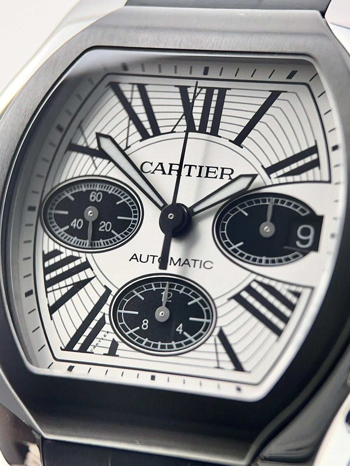 Cartier Roadster XL Chronograph Steel 49mm Automatic Men’s Watch W6206020