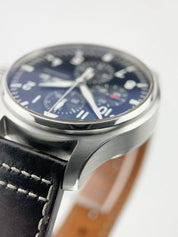 IWC Pilot Stainless Steel Blue Dial 43mm Automatic Movement Men’s Watch IW377714