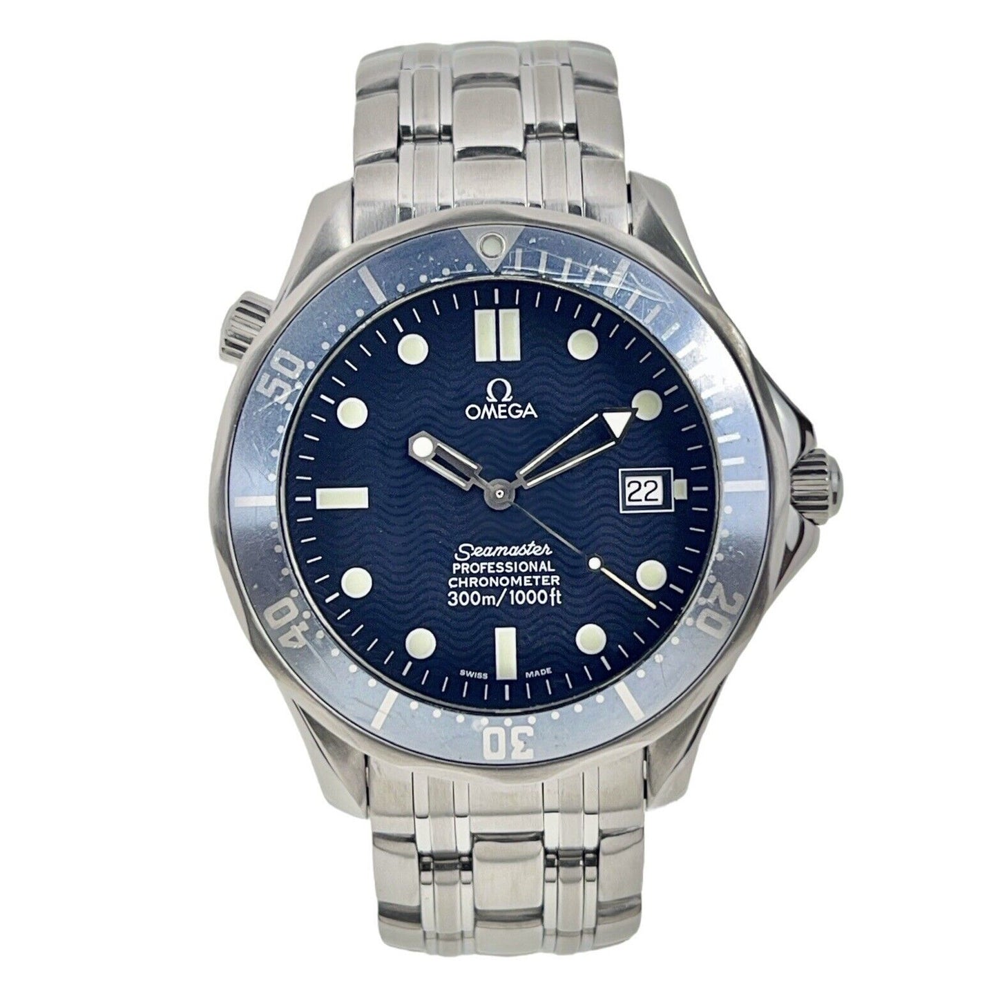 Omega Seamaster Diver 300m Steel Blue 41mm Automatic Men’s Watch 2531.80