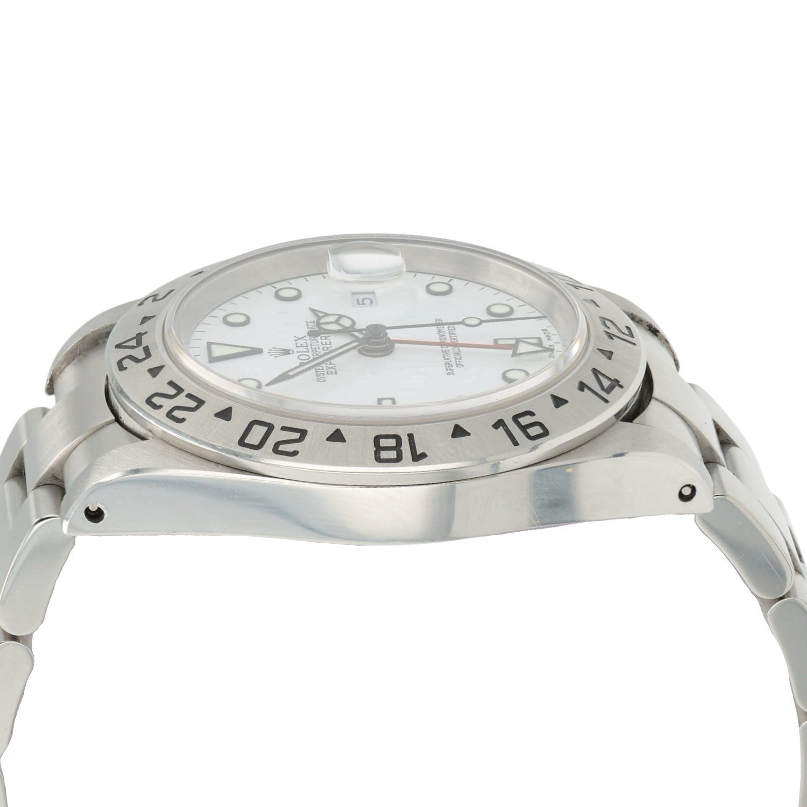 Rolex Explorer II White Dial Stainless Steel 40mm Automatic Men’s Watch 16570