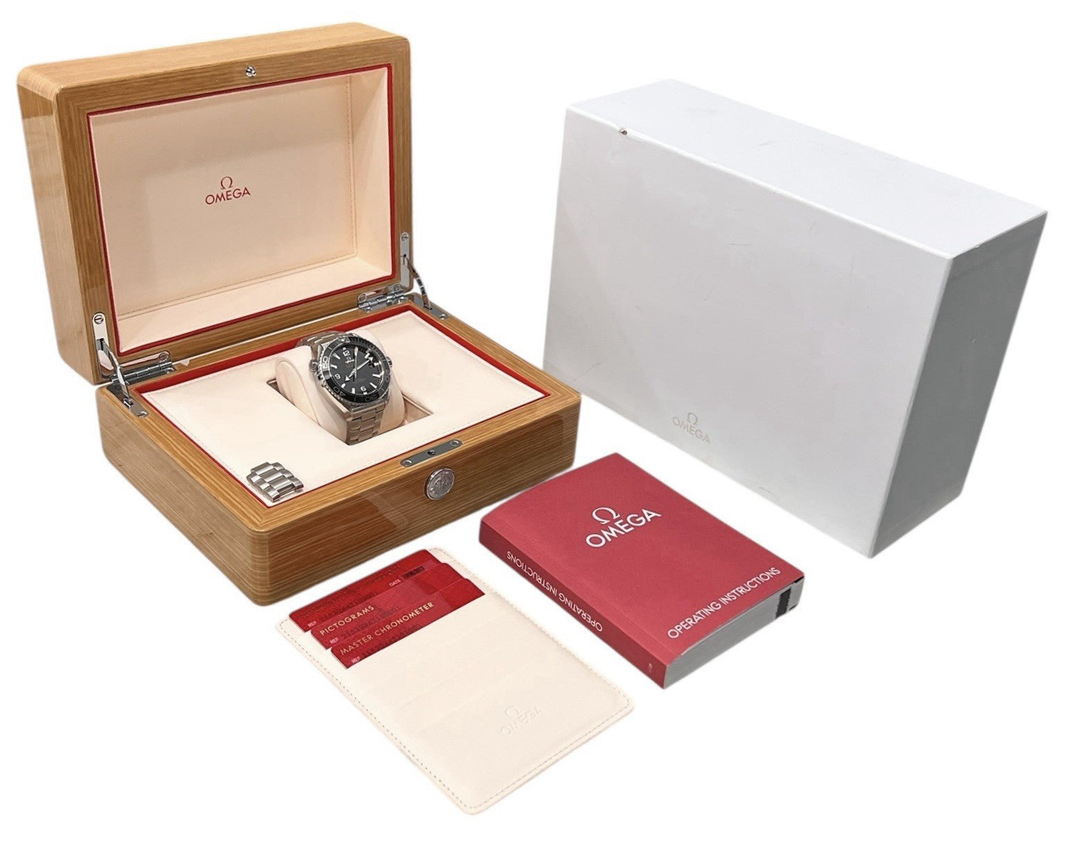 Omega Seamaster Steel Black Dial 43.5mm Automatic Mens Watch 215.30.44.21.01.001