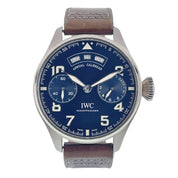 IWC Big Pilot 18k White Gold Blue Dial 46mm Automatic Men’s Watch IW502703