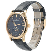 JLC Master Ultra-Thin Moon Blue Dial 18k Rose Gold 39mm Automatic Men’s Q1362580