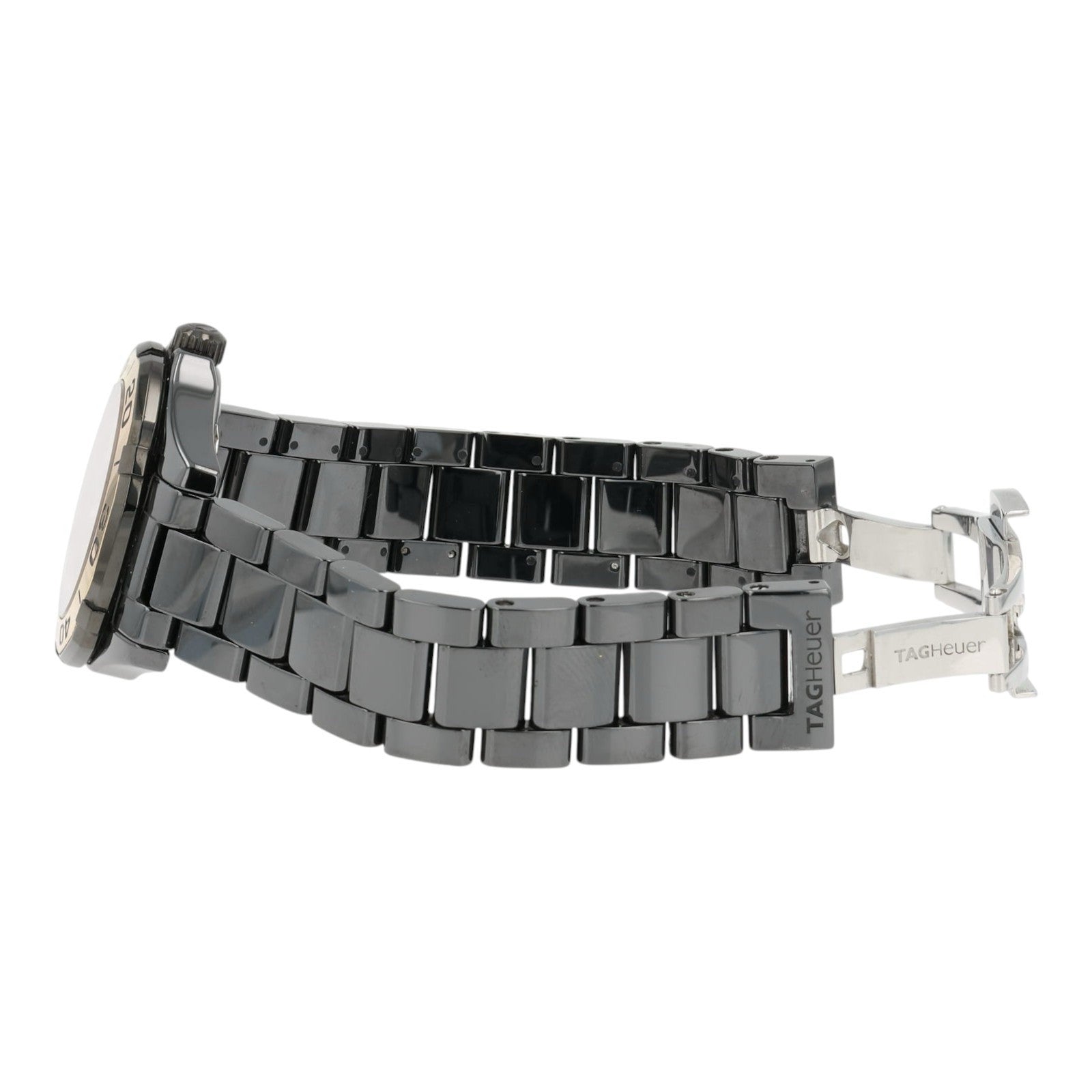 Tag Heuer Aquaracer Black Dial Ceramic 35mm Quartz Women’s Watch WAY1355