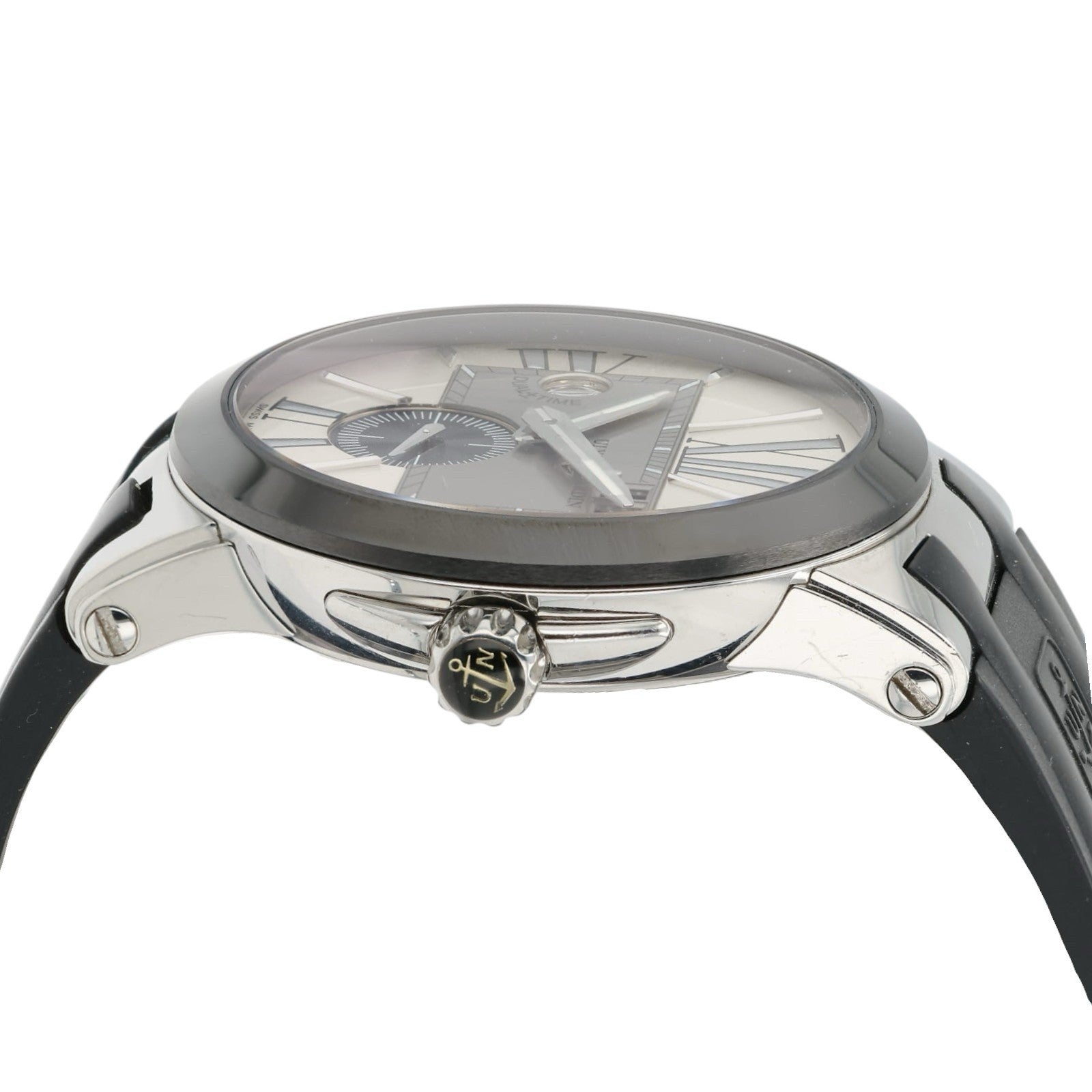 Ulysse Nardin Executive Dual Time Silver Dial Steel 43mm Automatic Men’s 243-00