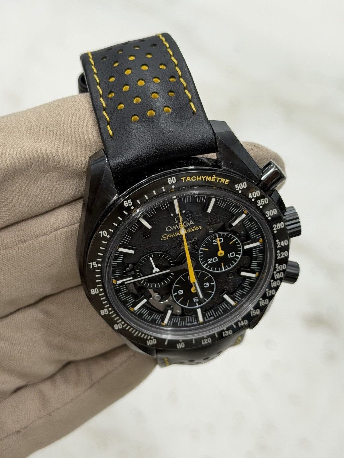 2019 Omega Speedmaster Apollo Black Dial Manual Wind Watch 311.92.44.30.01.001