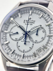 Zenith El Primero Stainless Steel White Dial 42mm Automatic Men’s Watch