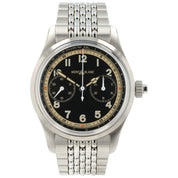 Montblanc 1858 Chrono Black Dial Stainless Steel 42mm Automatic Men’s 125582