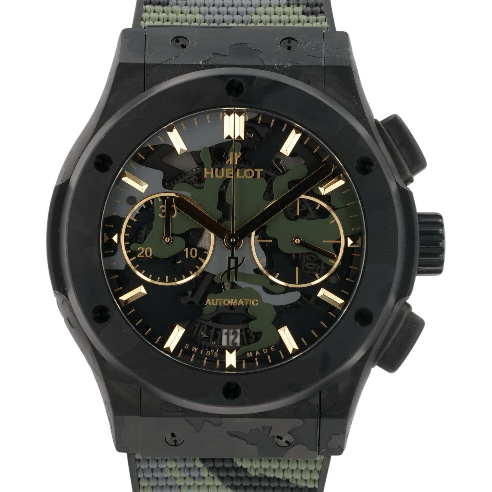Hublot Classic Fusion Camouflage Skeleton Dial Camo Ceramic 525.CI.0181.RX.EMW22
