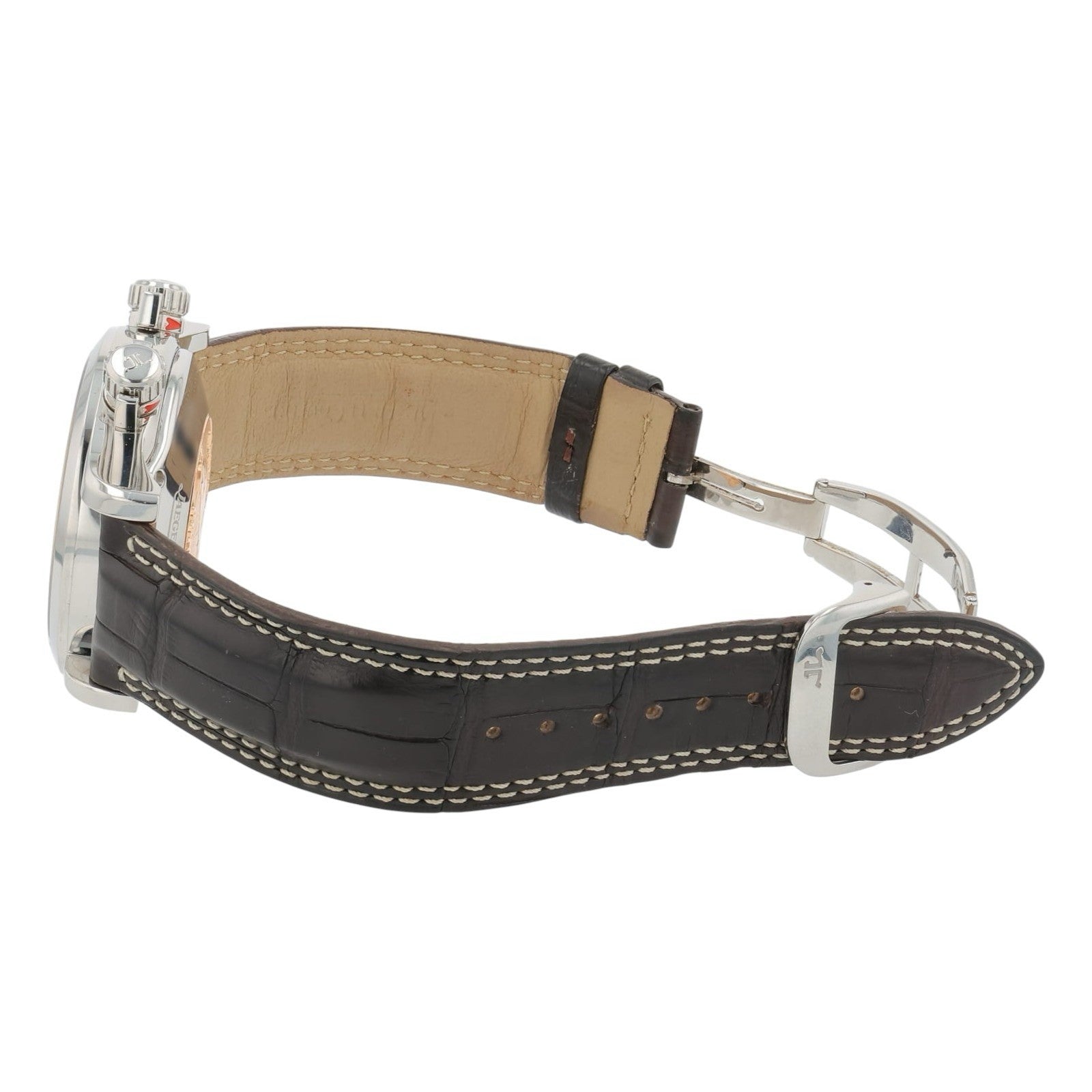 Jaeger-LeCoultre Memovox Steel Black Dial 41mm Automatic Watch 146.8.97/1