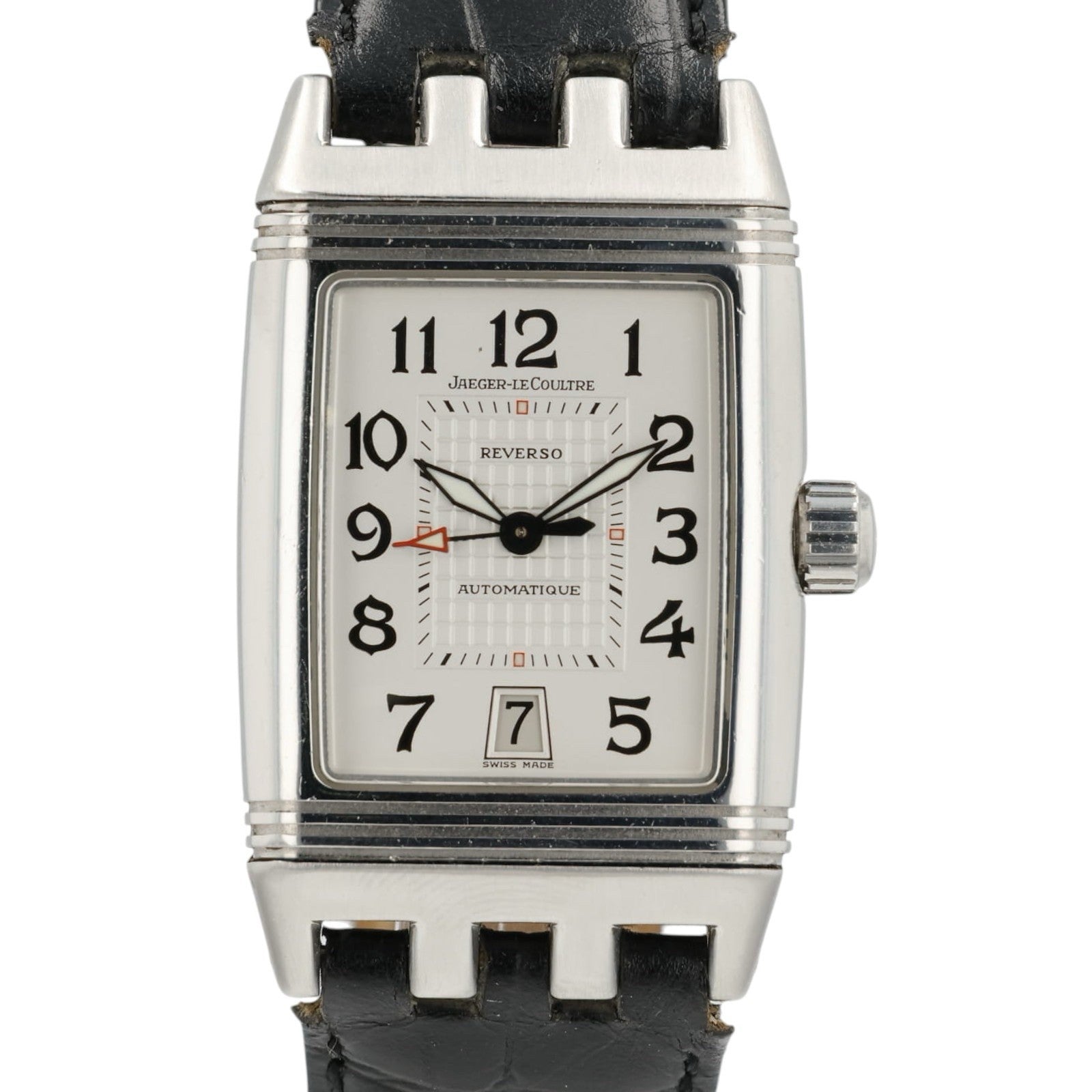 JLC Reverso GranSport Silver Dial Stainless Steel 27x43mm Automatic Q2908120