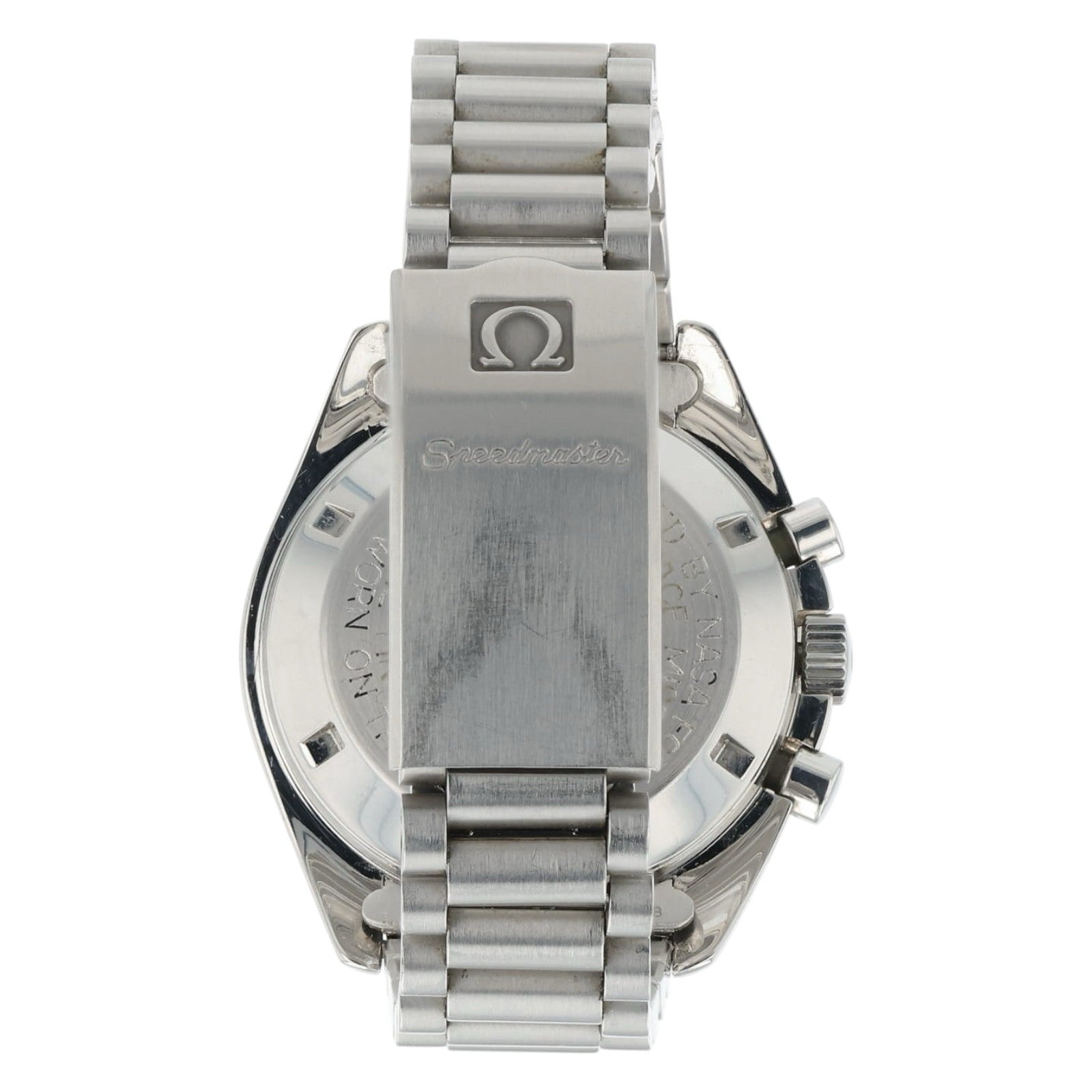 Omega Speedmaster Stainless Steel Black Dial 42mm Manual Wind Mens Watch 145.002