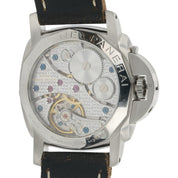 Panerai Luminor Black Dial Stainless Steel 47mm Manual Wind Mens Watch PAM00127