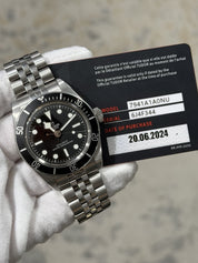 6/2024 Tudor Black Bay Monochrome Steel Black 41mm Auto Men's Watch 7941A1A0NU