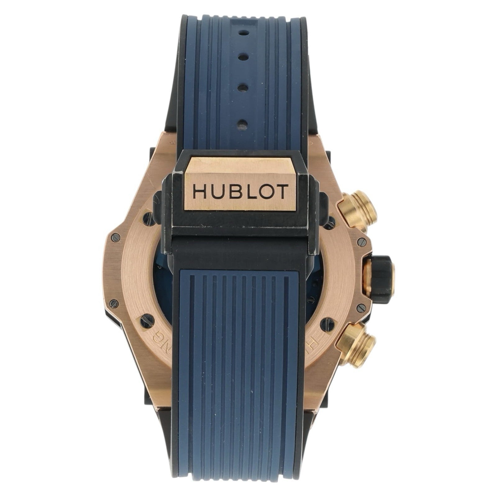Hublot Big Bang Skeleton Dial 18k Rose Gold 45mm Automatic Mens 411.OX.5189.RX