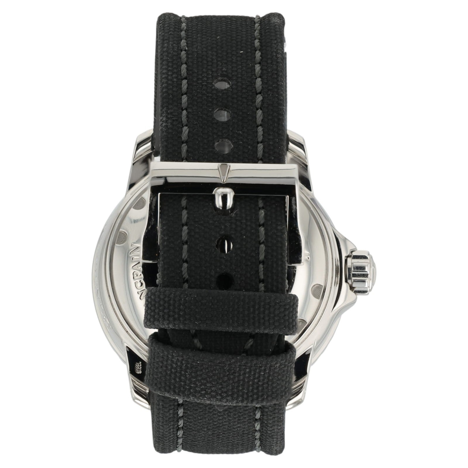 Blancpain Fifty Fathoms Black Dial Steel 45mm Automatic Mens Watch 5015-1130-52A