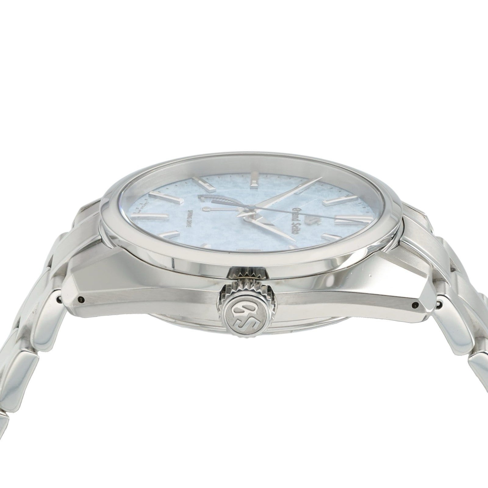 Grand Seiko Heritage Blue Dial Stainless Steel 40mm Automatic Mens Watch SBGA387