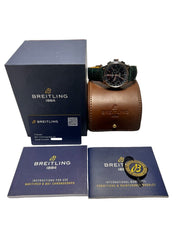 Breitling Premier B01 Stainless Steel Green 42mm Automatic Men’s Watch AB0118