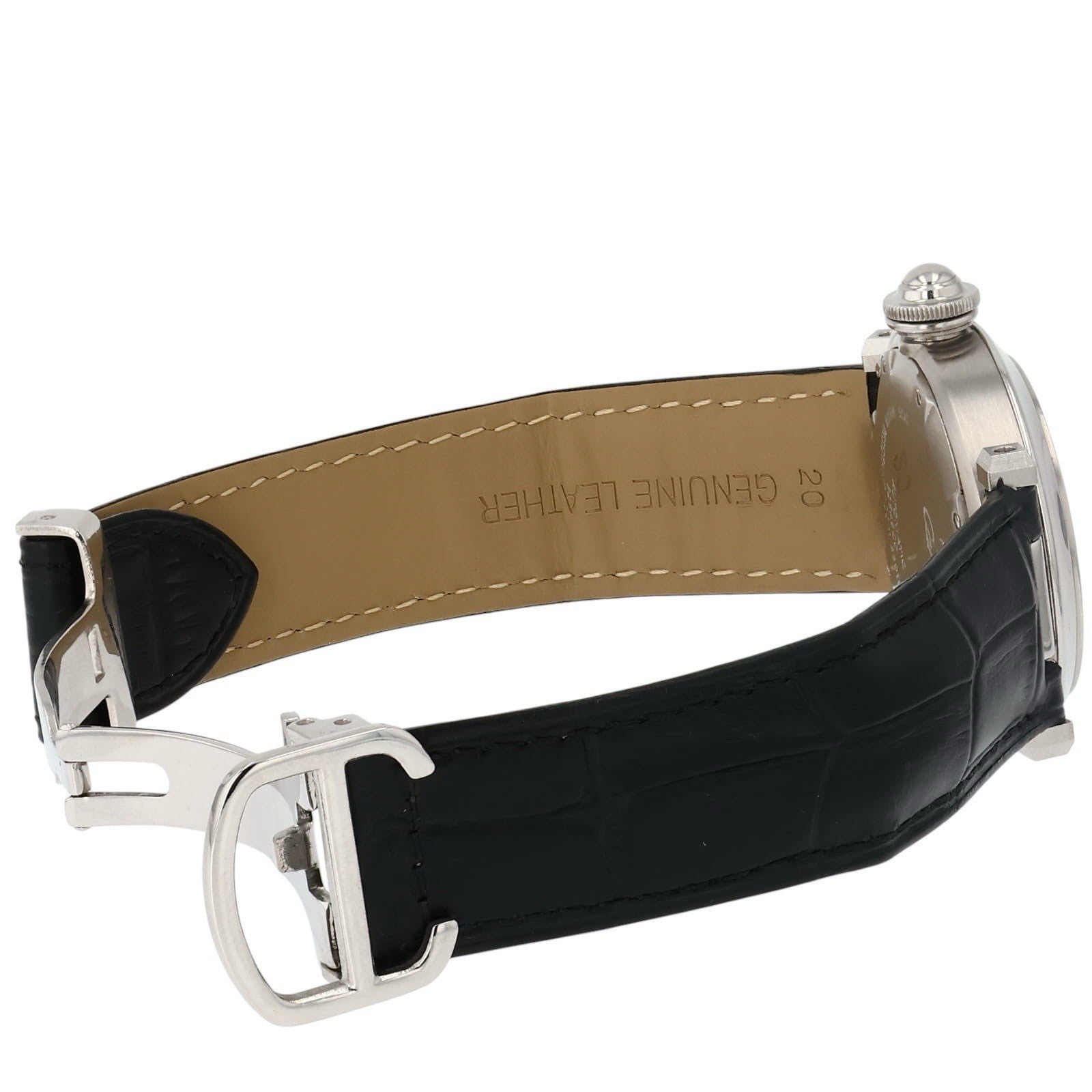 Cartier Pasha Stainless Steel White Dial 35mm Automatic Men’s Watch W31044M7