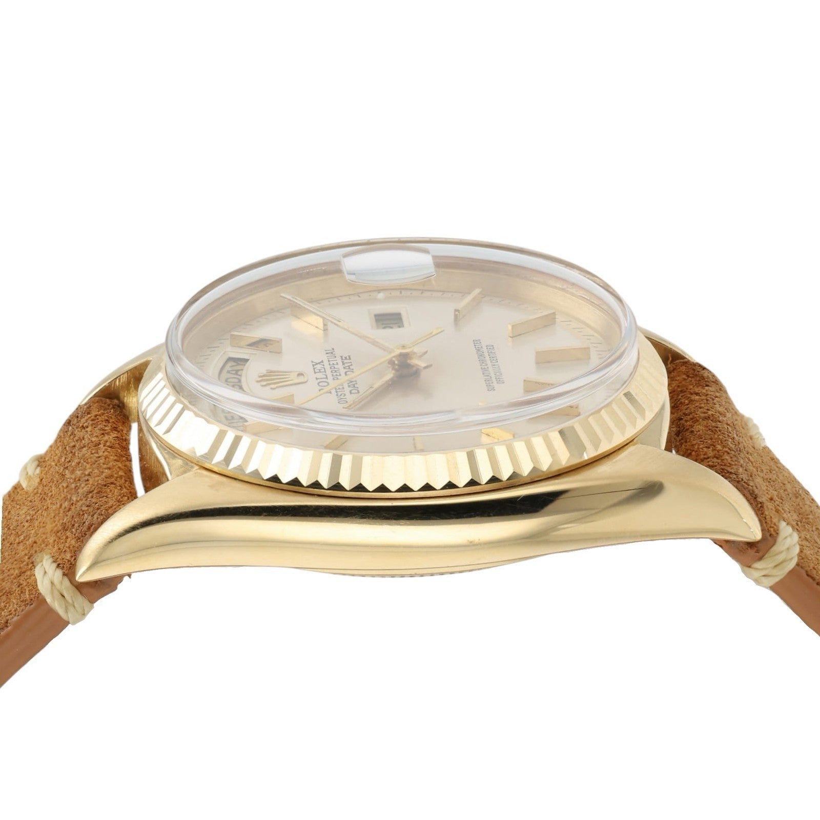 Rolex Day-Date Champagne Dial 18k Yellow Gold 36mm Automatic Men’s Watch 1803