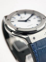 Hublot Classic Fusion Titanium White Dial 42mm Auto Watch 542.NX.2210.LR.JPN.17