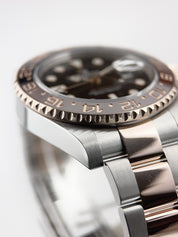 Rolex GMT-Master Gold & Steel Black Dial 40mm Automatic Men’s Watch 126711CHNR