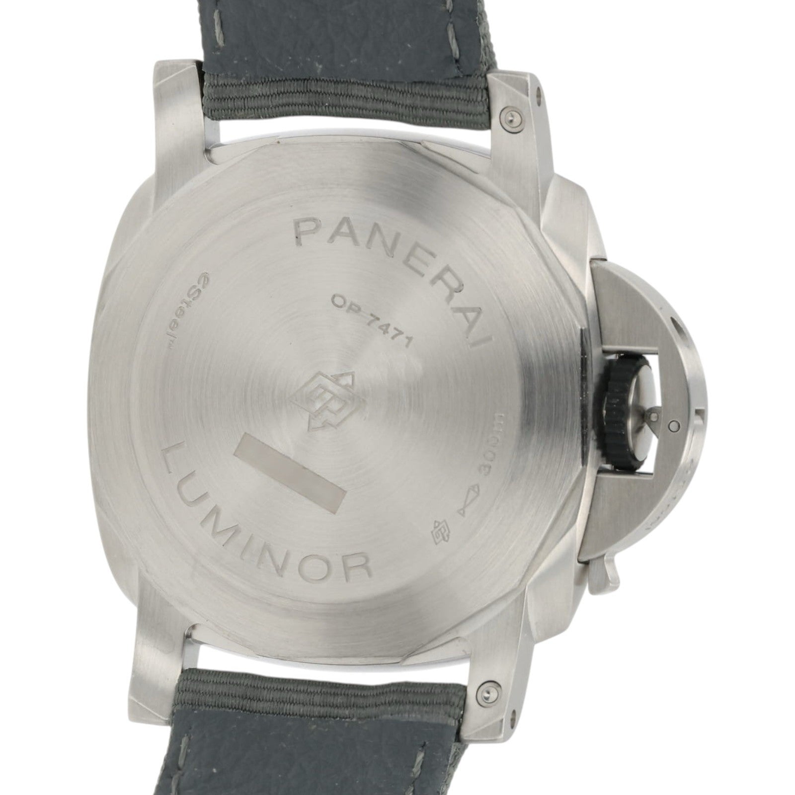 Panerai Luminor Marina Black Gray Dial Stainless Steel 44mm Automatic PAM01358