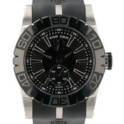Roger Dubuis Cygnus Niger Completus Black Dial Steel 46mm Automatic Watch 85880